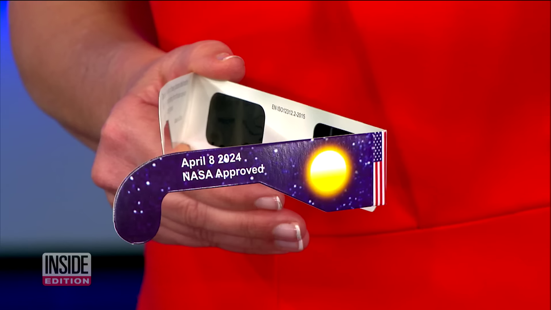 Inside Edition Solar Eclipse Glasses