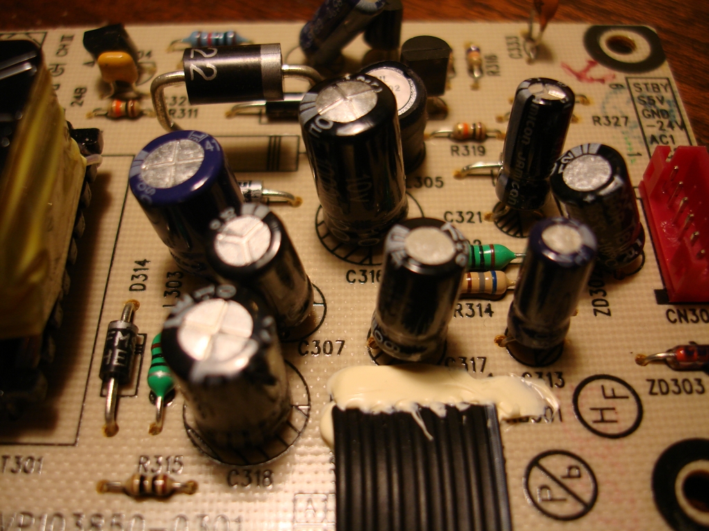 C316 bad capacitor.
